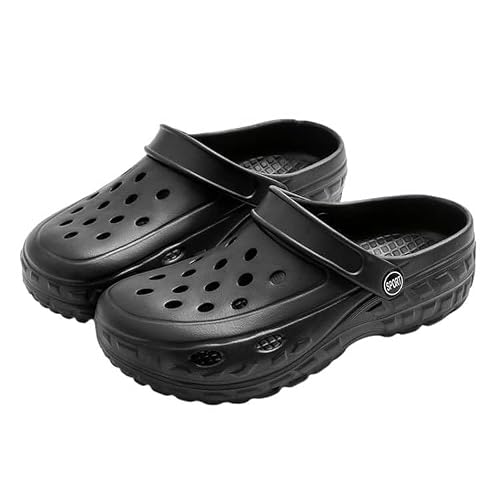 クロックス 厚底黒 廃盤・激レア crocs 厚底 stomp グルカサンダル